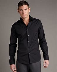 Image result for Black Cotton Shirt