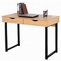 Image result for Black Solid Wood Desk