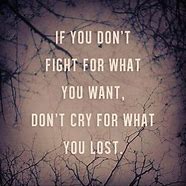 Image result for Fight for What You Love Quotes