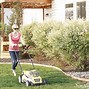 Image result for Lawn Mower Mowing
