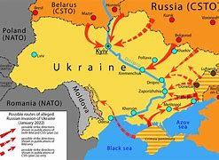 Image result for Map of Ukraine with Russian Occupation