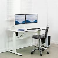 Image result for Plug and Play Sit-Stand Workstation