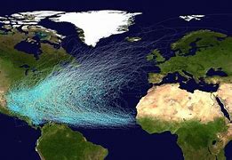 Image result for Path of Atlantic Hurricanes