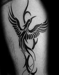 Image result for Tribal Phoenix Tattoo