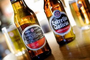 Image result for Estrella Galicia Beer