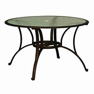 Image result for Outdoor Dining Table with Umbrella Hole