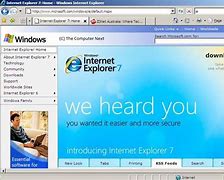 Image result for Windows 7 IE7