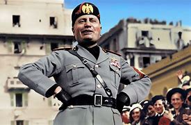 Image result for Mussolini Color