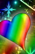 Image result for Rainbow Love Heart