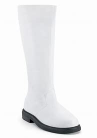 Image result for White Adult Costume Boots | Adult | Mens | White | S | Pleasers USA, Inc.