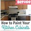 Image result for Paint Your Kitchen Cabinets