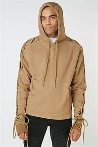 Image result for Lace Up Pullover Hoodie