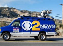 Image result for CBS 2 News Van