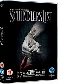 Image result for Schindler's List DVD