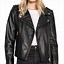 Image result for Leather Jacket with Silver Studs