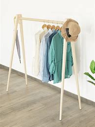 Image result for Flat Wooden Hangers