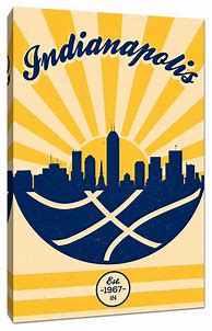 Image result for Vintage Indiana Pacers Posters