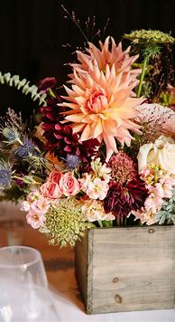 Image result for Rustic Fall Wedding Centerpiece Ideas