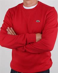 Image result for red crew neck sweatshirt