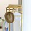 Image result for wood roll clothing racks