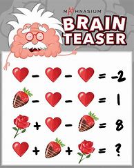 Image result for Valentine's Day Brain Teasers