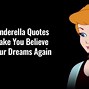 Image result for Cinderella Dream Quote