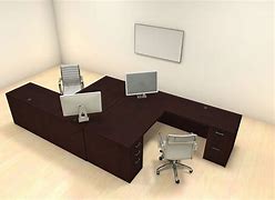 Image result for Small Office with 2 Desk