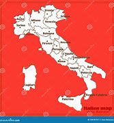 Image result for Italy Map with City