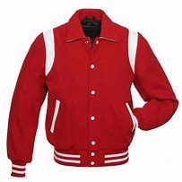 Image result for Red Letterman Jacket