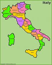 Image result for Printable Map Italy Provinces