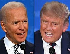 Image result for Biden and Trump Debate Election