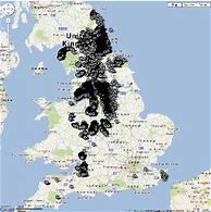 Image result for UK Coalfields Map