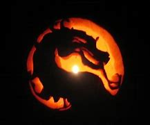 Image result for Mortal Kombat Pumpkin Stencil