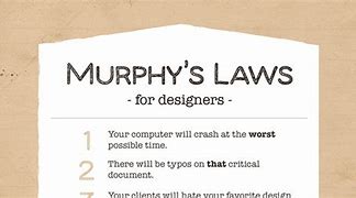 Image result for Murphy's Law Funnies