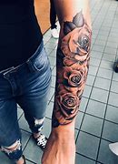 Image result for Rose Tattoo Sleeve Man