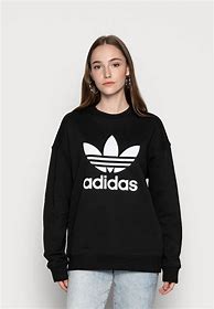 Image result for Adidas Sweater Black with White Stripes