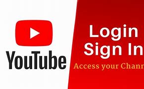 Image result for how to log in to your youtube account