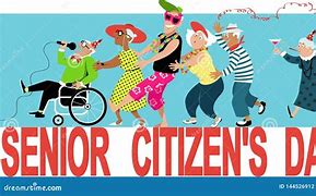 Image result for Senior Citizen Party with Orientation Background