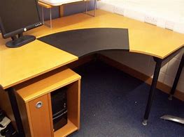 Image result for Curved Desk Table