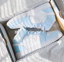 Image result for Baby Blue Jordan Shoes