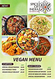 Image result for Vegan Restaurant Menus