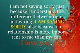 Image result for I'm Sorry I Love You