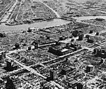 Image result for WW2 Bombing of Tokyo Dead