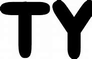 Image result for Ty Letters