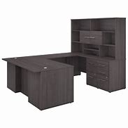 Image result for Office Furniture Desk Hutch