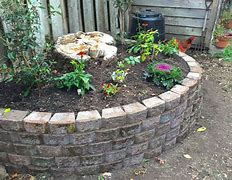 Image result for Paver Planter Raised Bed