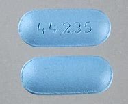 Image result for Blue Oblong Pill Rdy
