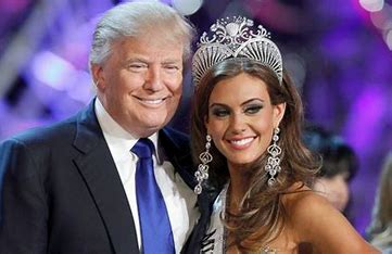 Image result for images donald trump with miss ct