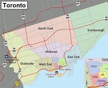 Image result for Toronto Map