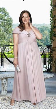 Image result for Flattering Plus Size Mother of the Bride Dresses